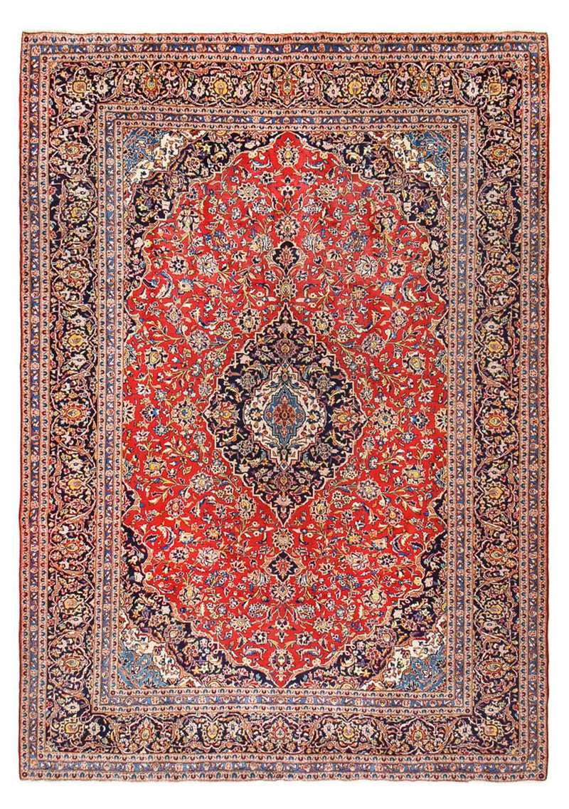 カシャーン 絨毯 411x293cm - ペルシャ絨毯