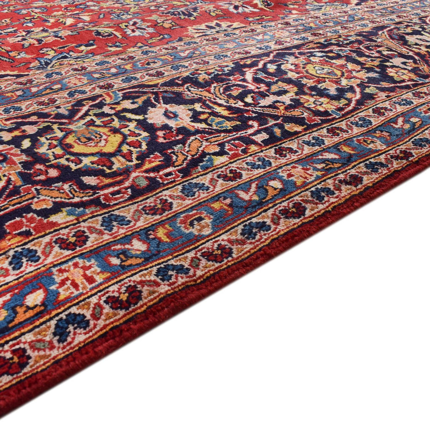 カシャーン 絨毯 411x293cm - ペルシャ絨毯
