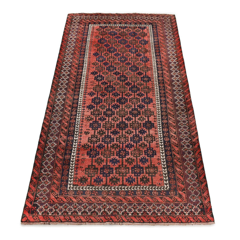 トルカマン絨毯 219x114cm - ペルシャ絨毯