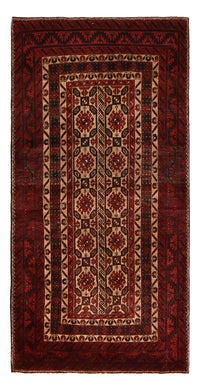 バルーチ絨毯 196x96cm - オリエンタル絨毯 – product image