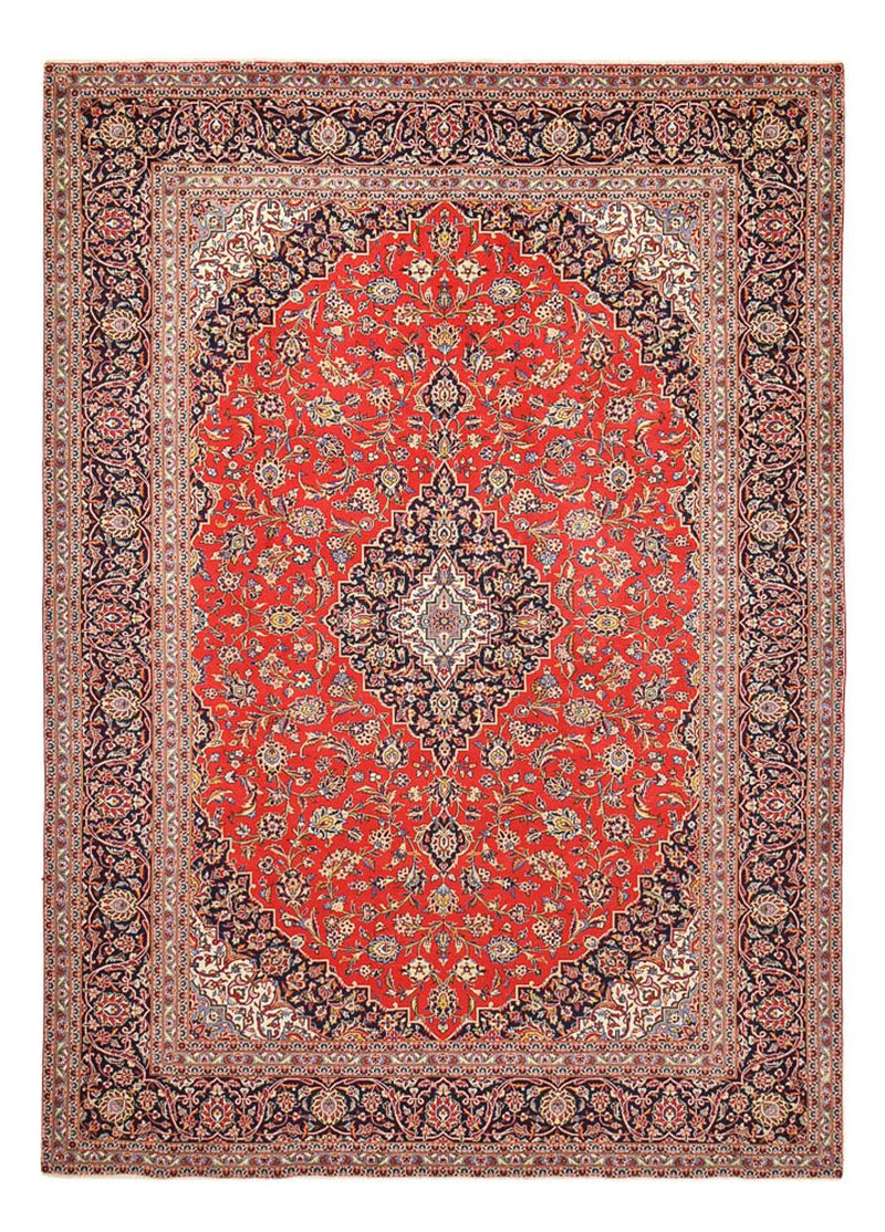 カシャーン 絨毯 405x290cm - ペルシャ絨毯