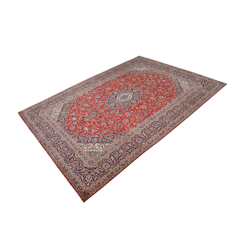 カシャーン 絨毯 399x293cm - ペルシャ絨毯