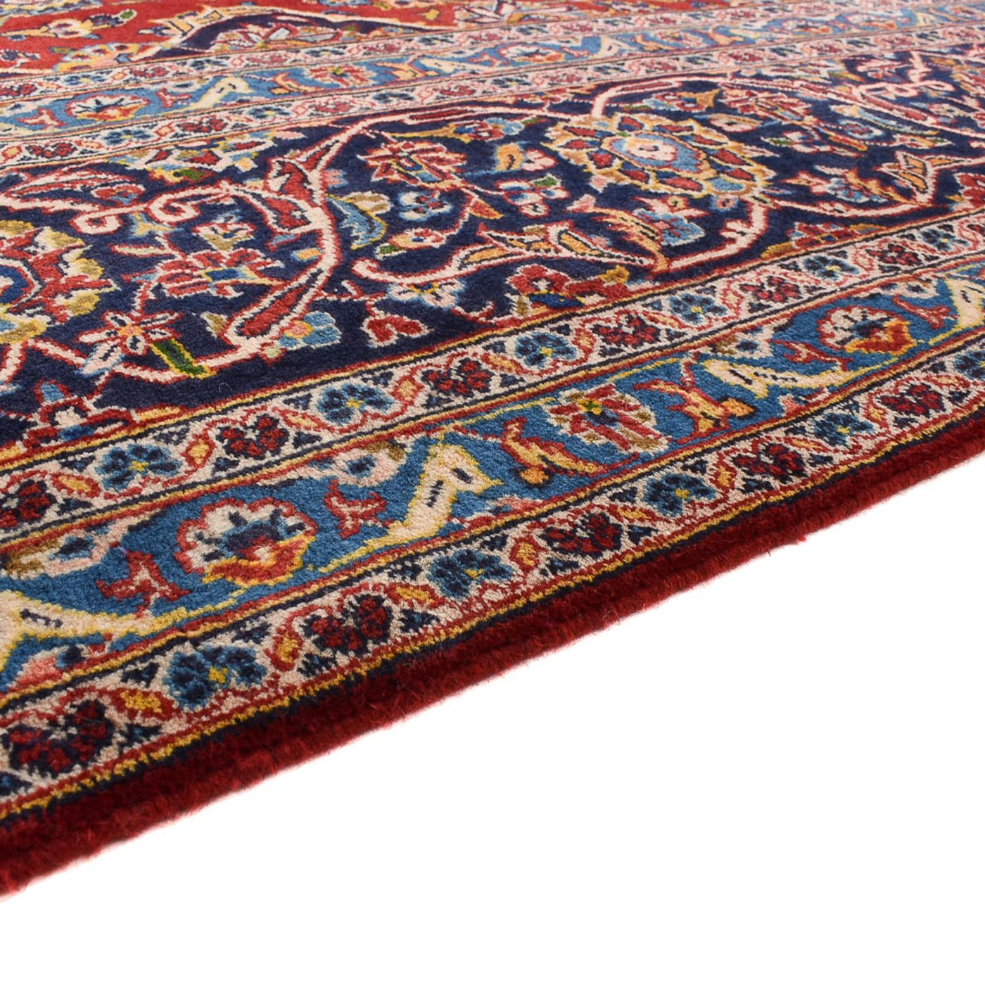 カシャーン 絨毯 422x290cm - ペルシャ絨毯