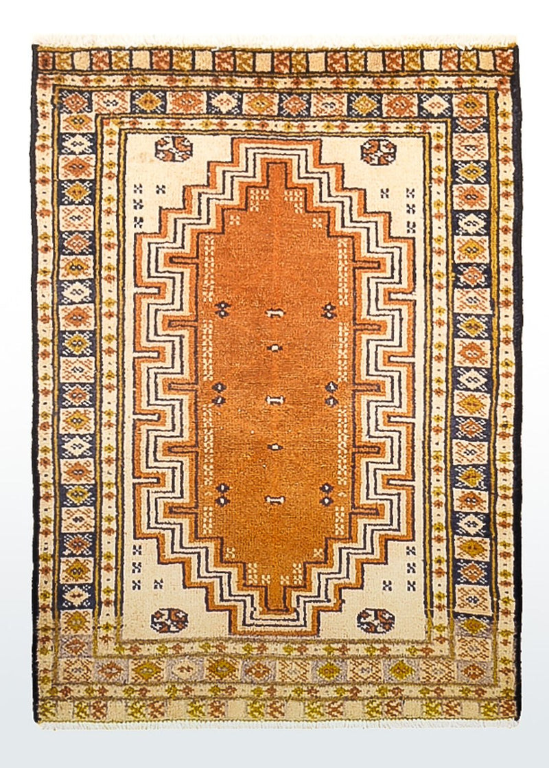 トルカマン絨毯 86x56cm - ペルシャ絨毯