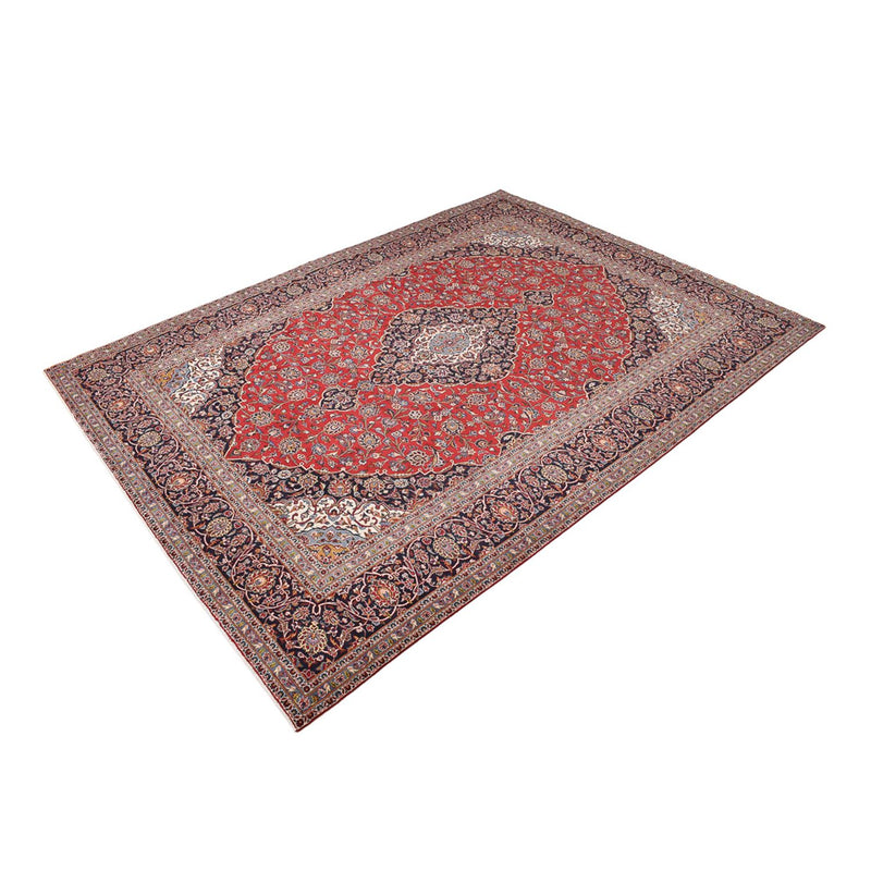 カシャーン 絨毯 395x297cm - ペルシャ絨毯