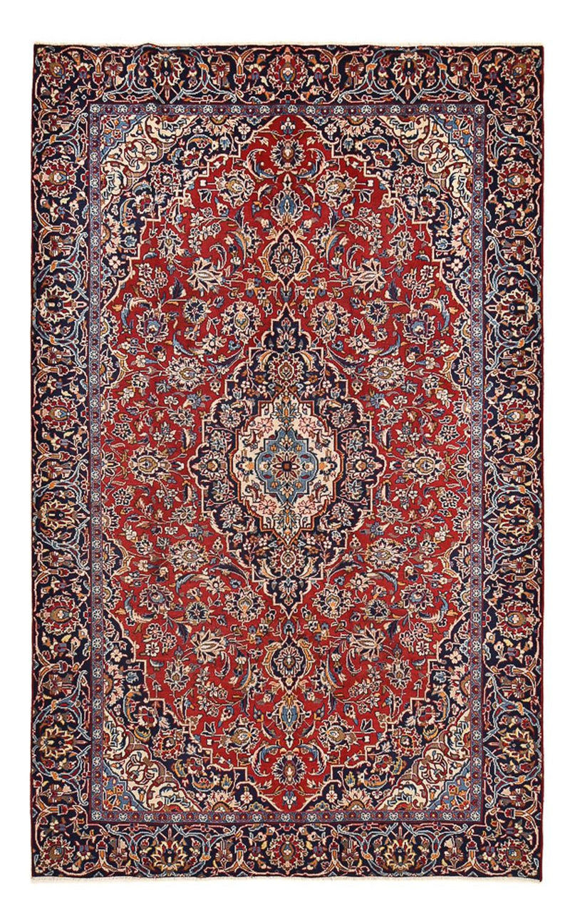 カシャーン 絨毯 343x219cm - ペルシャ絨毯