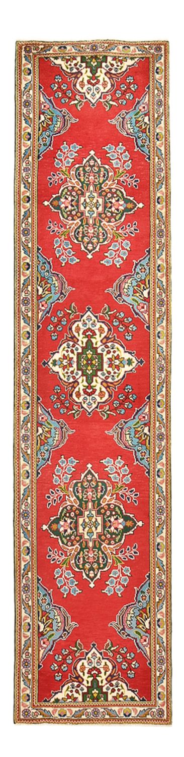 タブリーズ 絨毯 343x80cm - ペルシャ絨毯