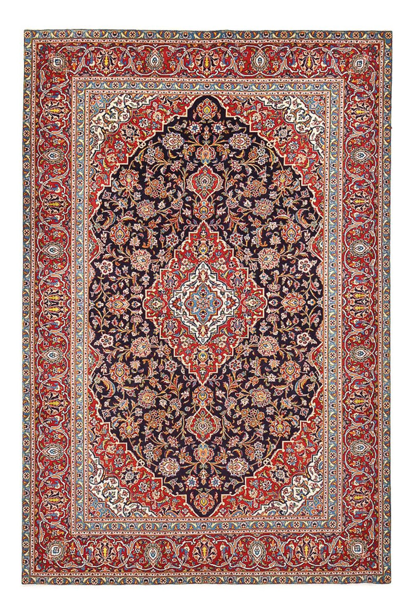 カシャーン 絨毯 345x232cm - ペルシャ絨毯