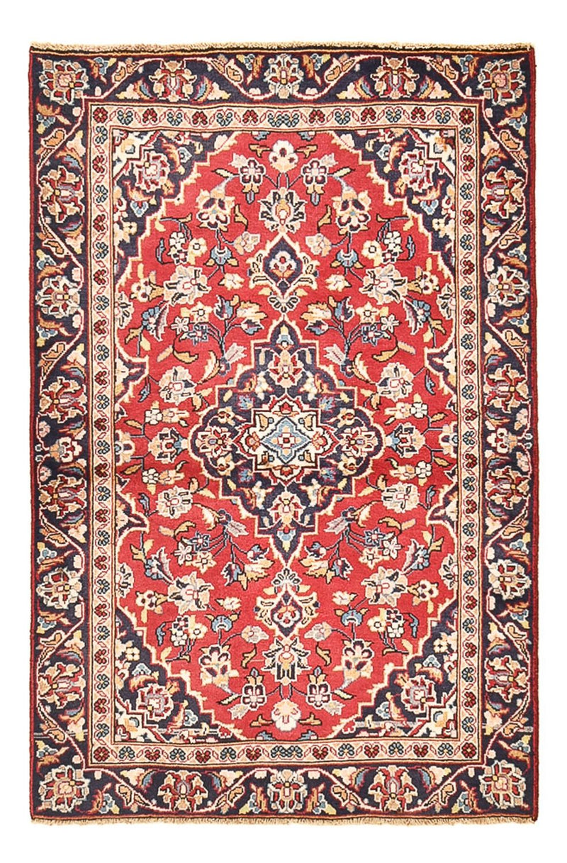 カシャーン 絨毯 138x90cm - ペルシャ絨毯