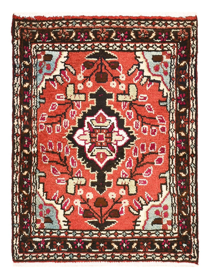 ハマダン 絨毯 70x50cm - ペルシャ絨毯