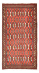 トルカマン絨毯 129x71cm - ペルシャ絨毯