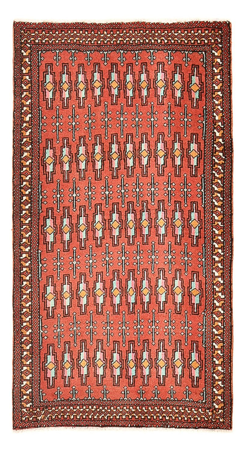 トルカマン絨毯 129x71cm - ペルシャ絨毯