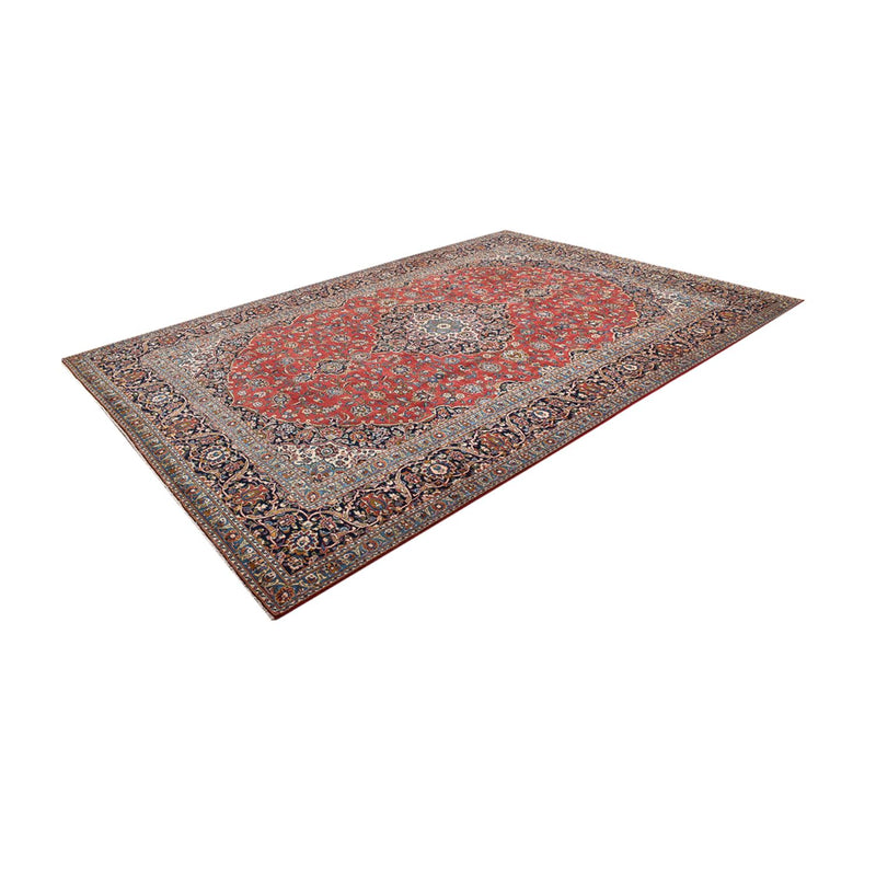 カシャーン 絨毯 423x302cm - ペルシャ絨毯
