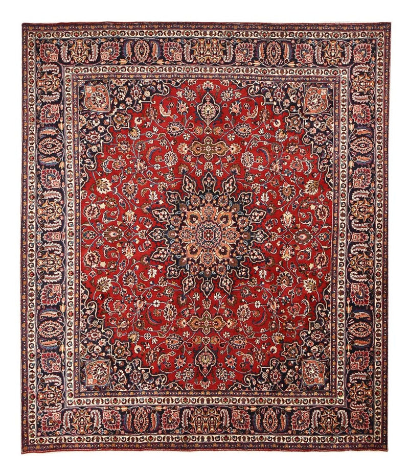 マシャド 絨毯 340x290cm - ペルシャ絨毯