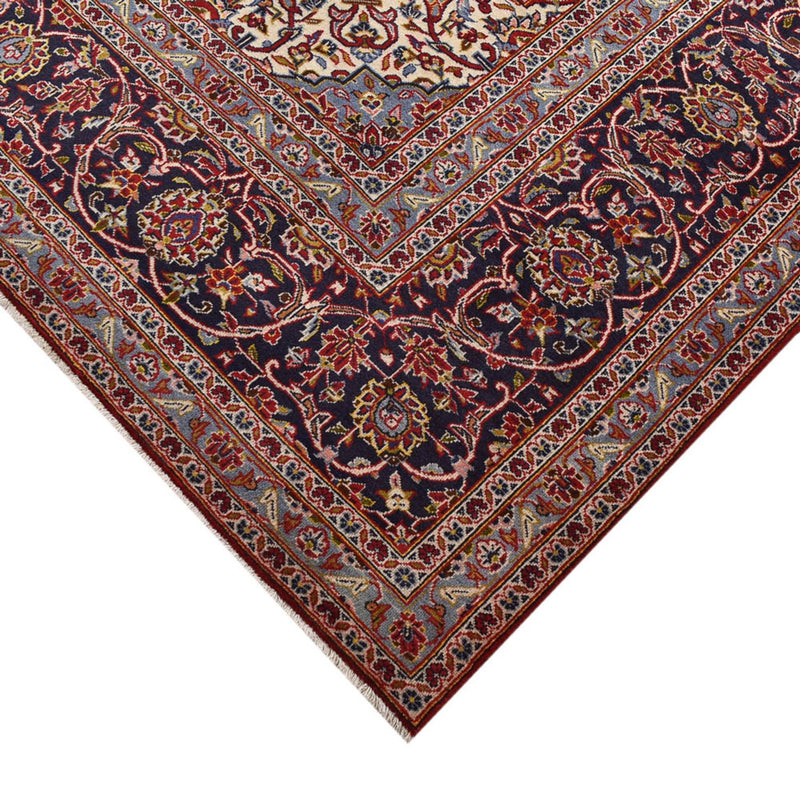 カシャーン 絨毯 393x294cm - ペルシャ絨毯