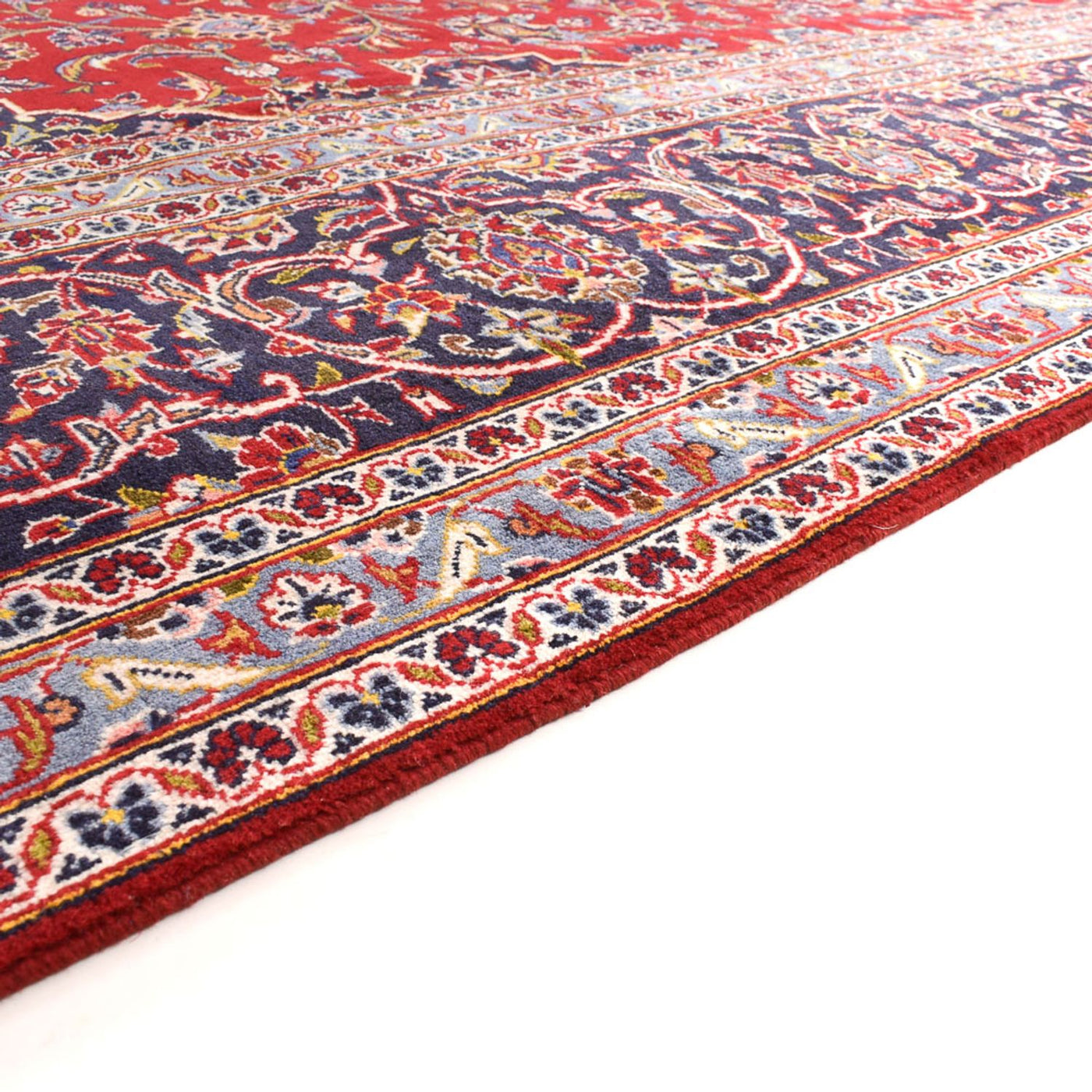 カシャーン 絨毯 393x294cm - ペルシャ絨毯
