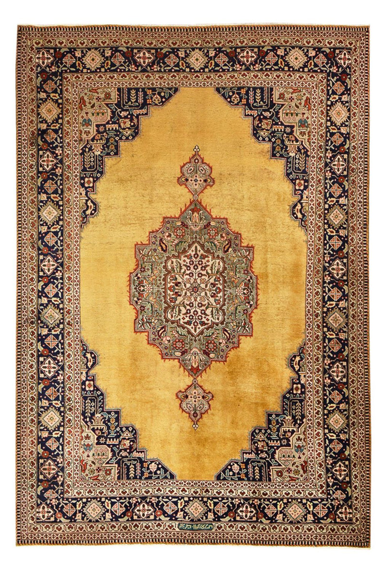タブリーズ 絨毯 354x237cm - ペルシャ絨毯