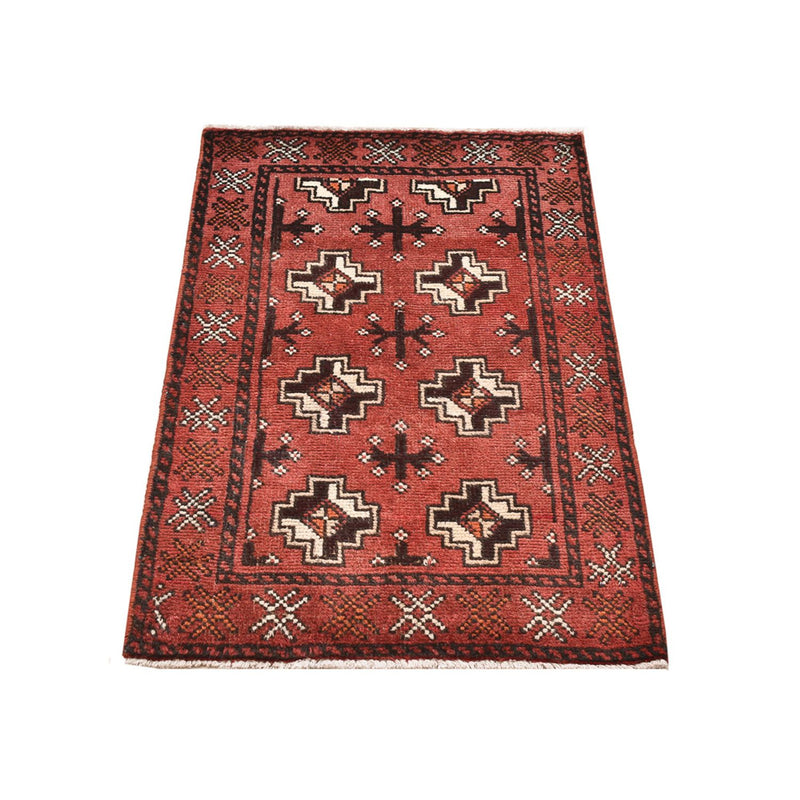 トルカマン絨毯 100x58cm - ペルシャ絨毯