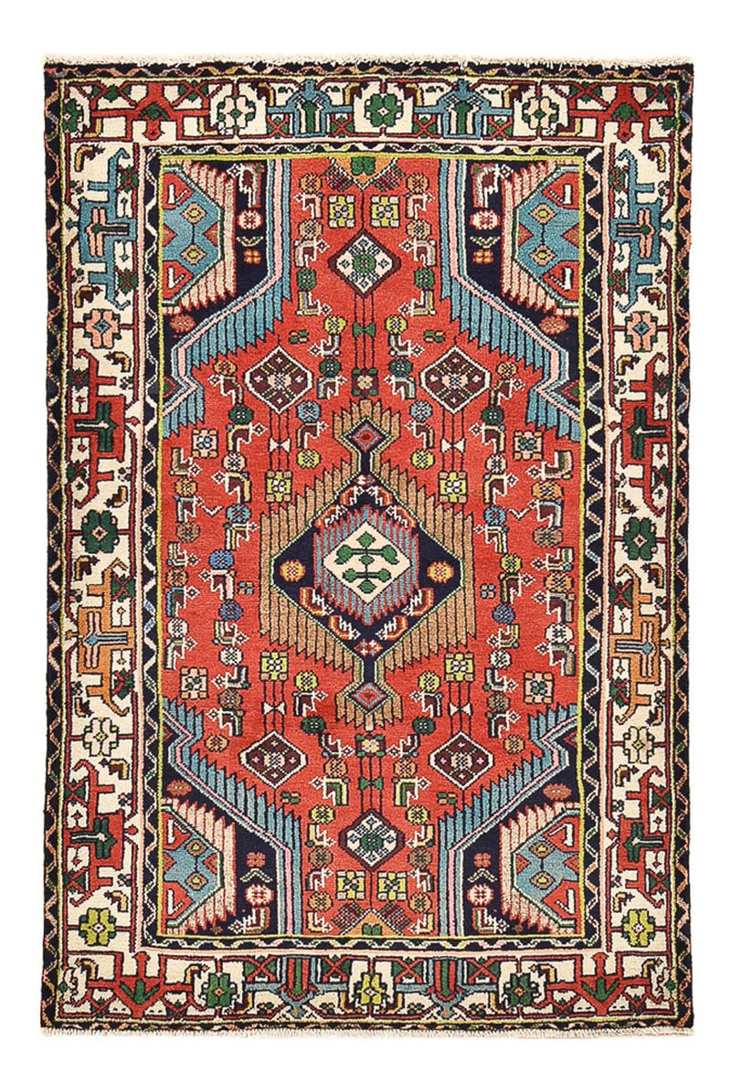 ハマダン 絨毯 145x96cm - ペルシャ絨毯