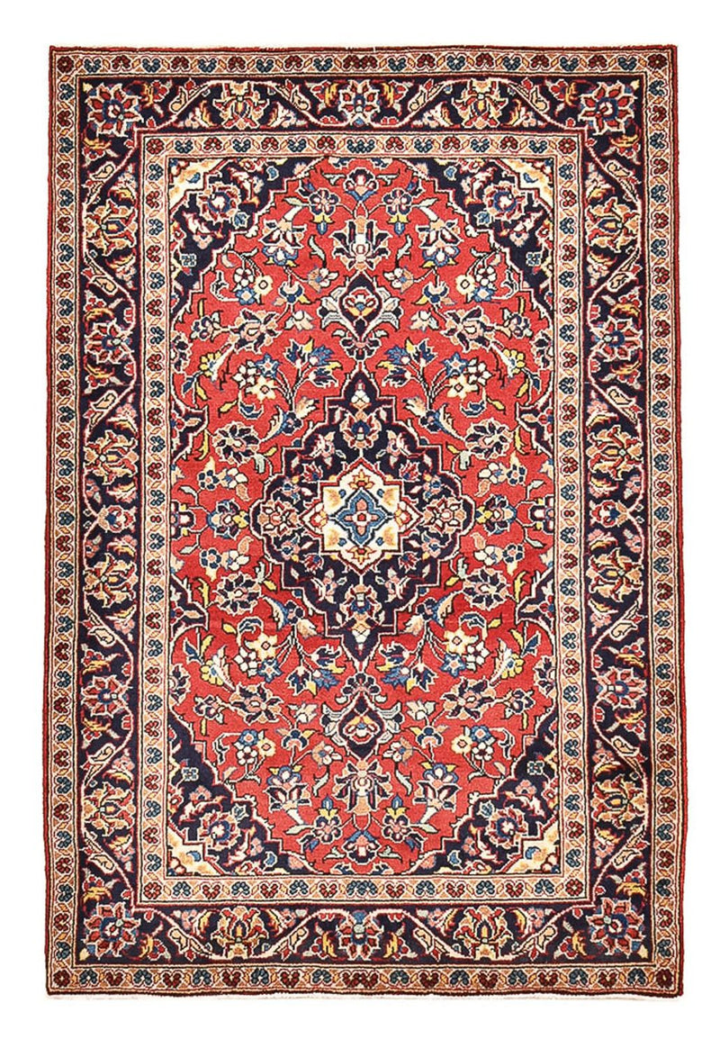 カシャーン 絨毯 148x98cm - ペルシャ絨毯