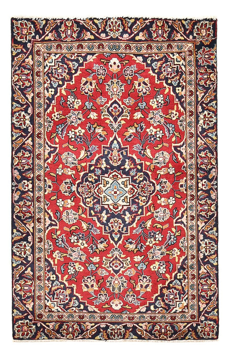 カシャーン 絨毯 142x88cm - ペルシャ絨毯