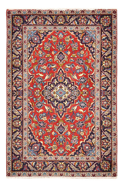 カシャーン 絨毯 100x150cm - ペルシャ絨毯