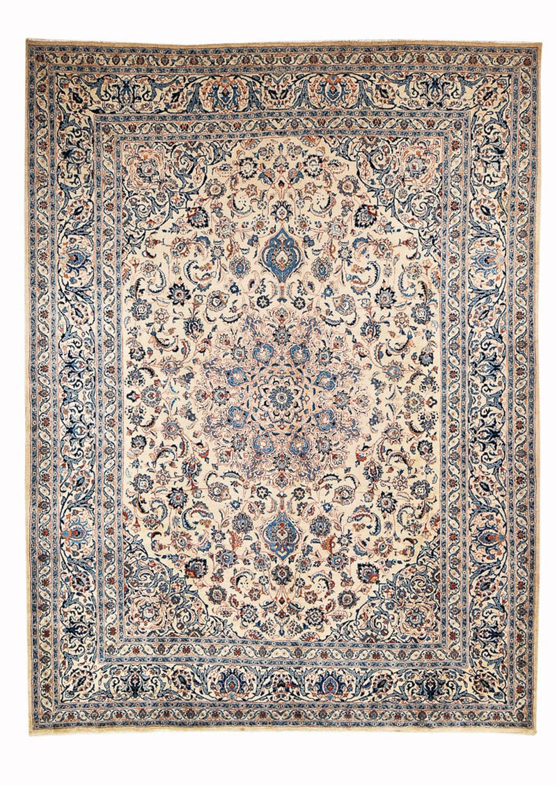 カシュマール 絨毯 397x298cm - ペルシャ絨毯