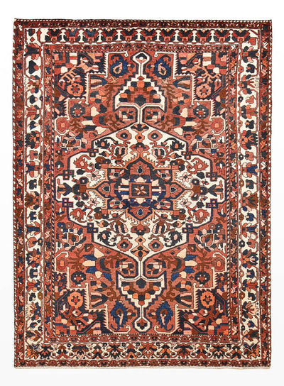 バフティアール 絨毯 218x302cm - ペルシャ絨毯