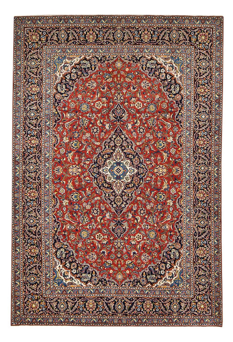 カシャーン 絨毯 392x264cm - ペルシャ絨毯