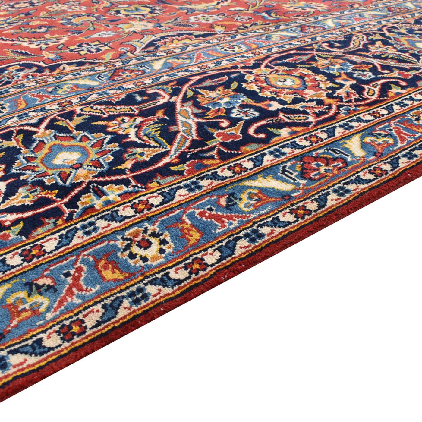 カシャーン 絨毯 392x264cm - ペルシャ絨毯