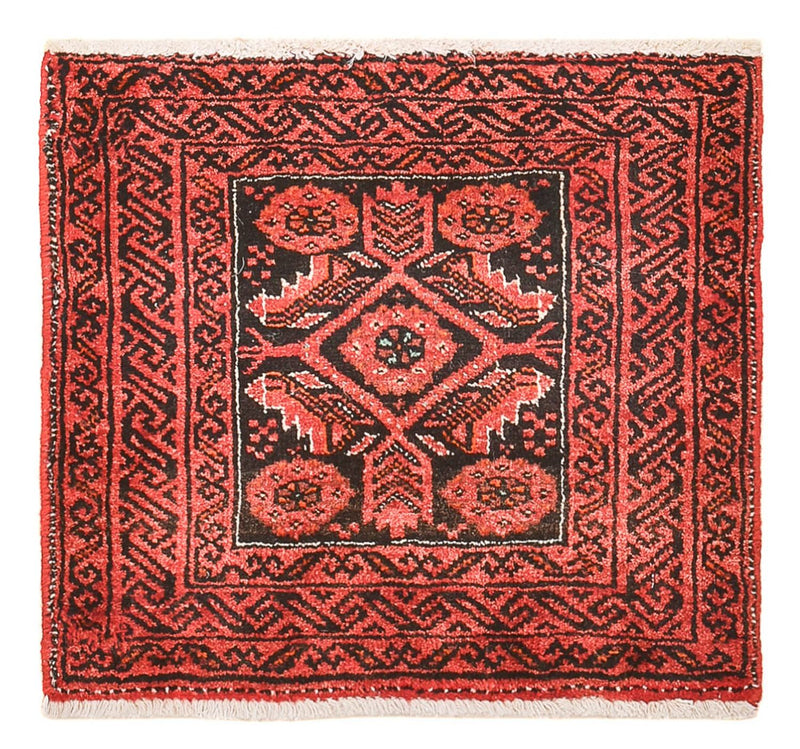 ハマダン 絨毯 43x40cm - ペルシャ絨毯