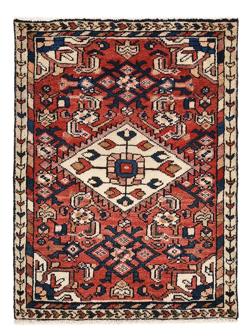 ハマダン 絨毯 75x56cm - ペルシャ絨毯