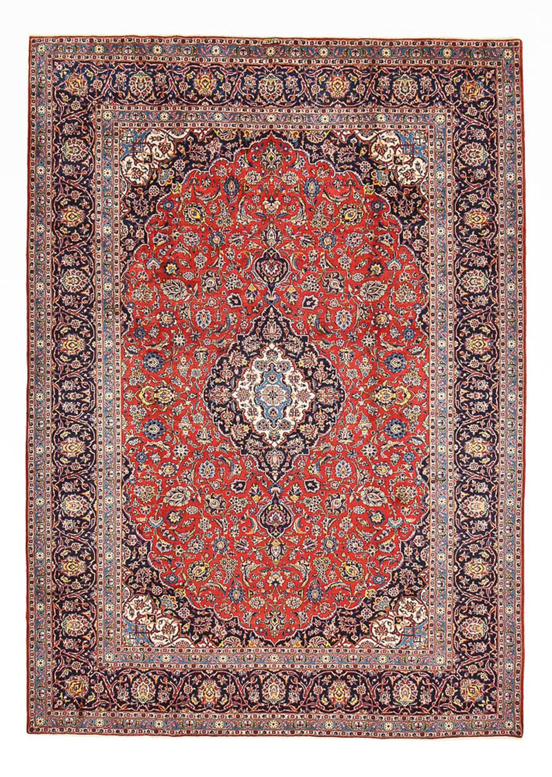カシャーン 絨毯 420x302cm - ペルシャ絨毯