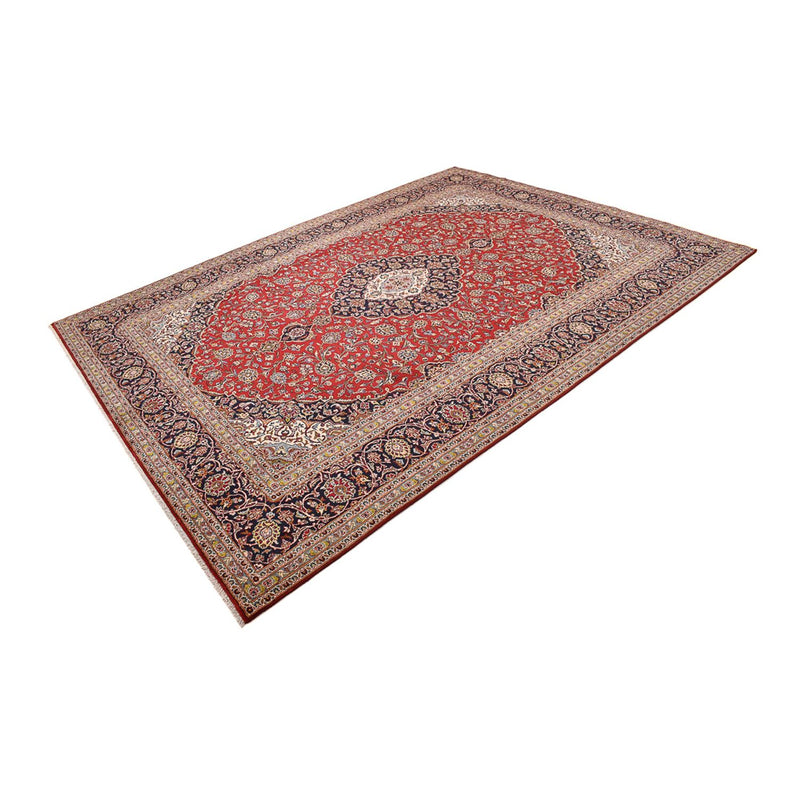 カシャーン 絨毯 392x293cm - ペルシャ絨毯