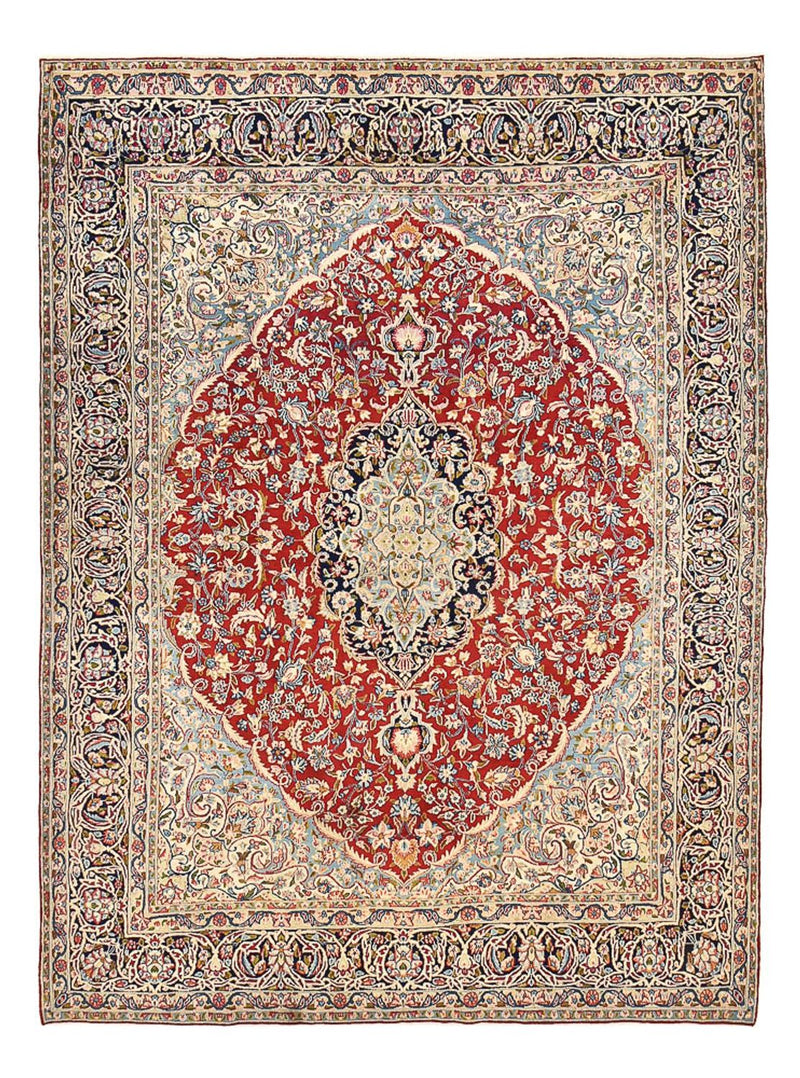 ラフサンジャン 絨毯 330x250cm - ペルシャ絨毯