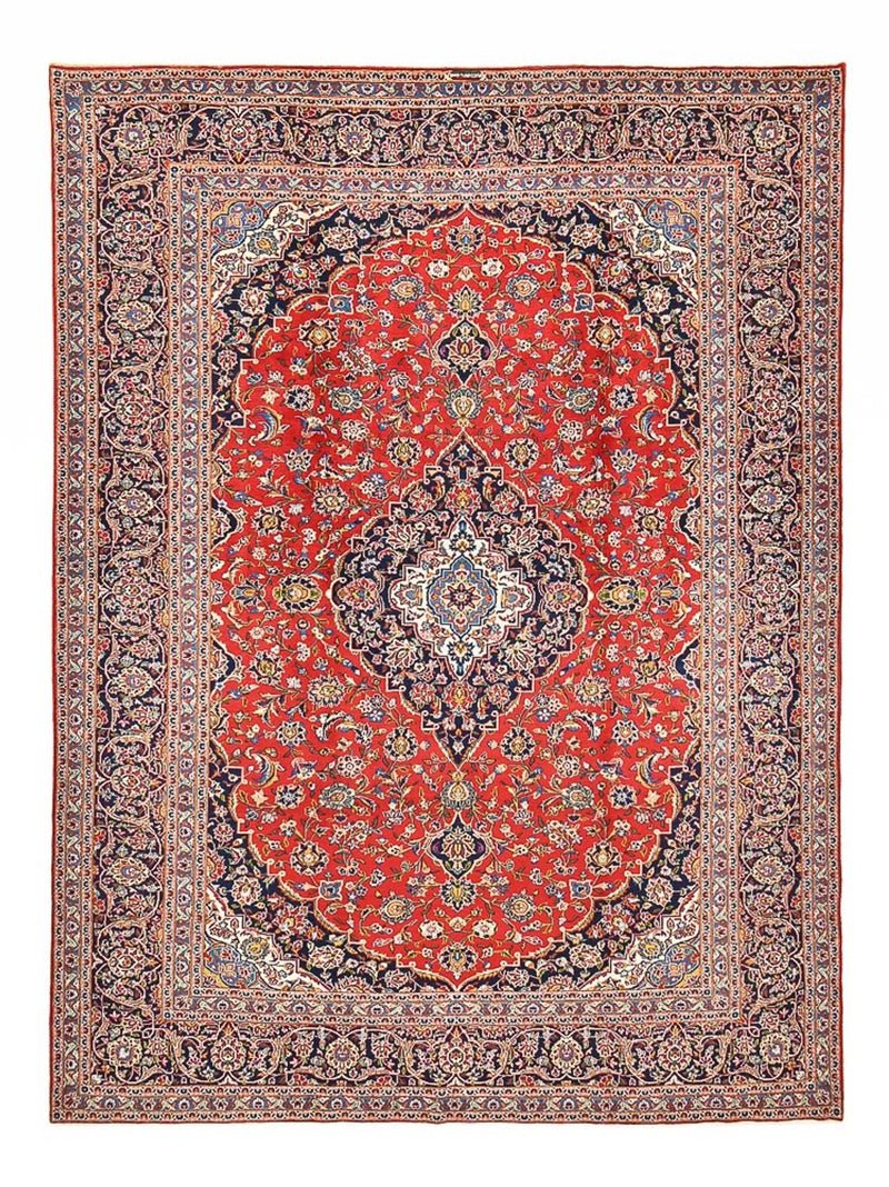 カシャーン 絨毯 388x294cm - ペルシャ絨毯