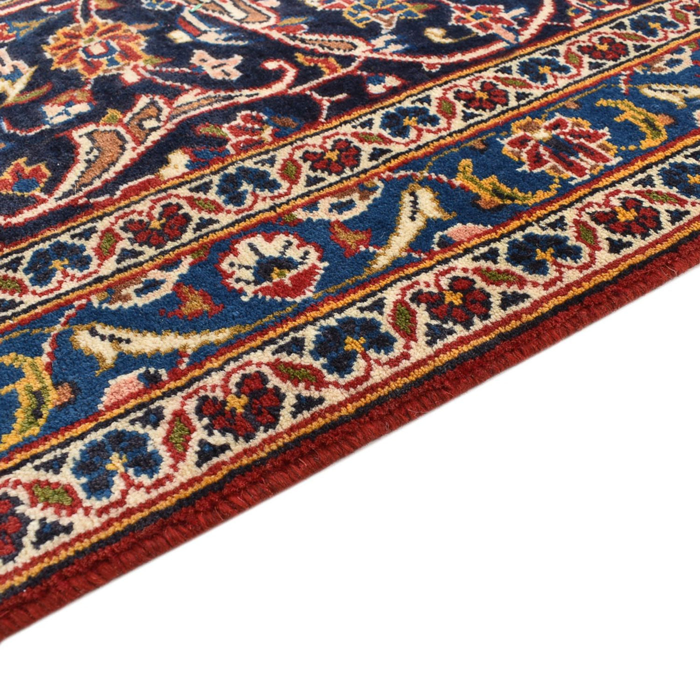 カシャーン 絨毯 397x297cm - ペルシャ絨毯
