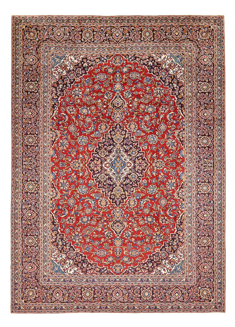 カシャーン 絨毯 430x310cm - ペルシャ絨毯