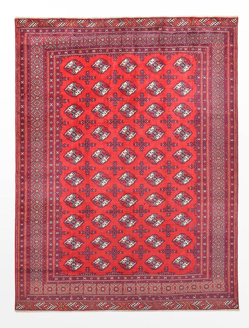 トルカマン絨毯 339x255cm - ペルシャ絨毯