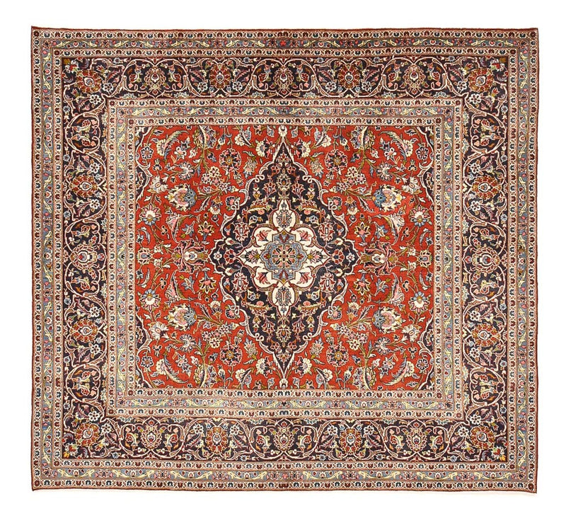 カシャーン 絨毯 253x225cm - ペルシャ絨毯