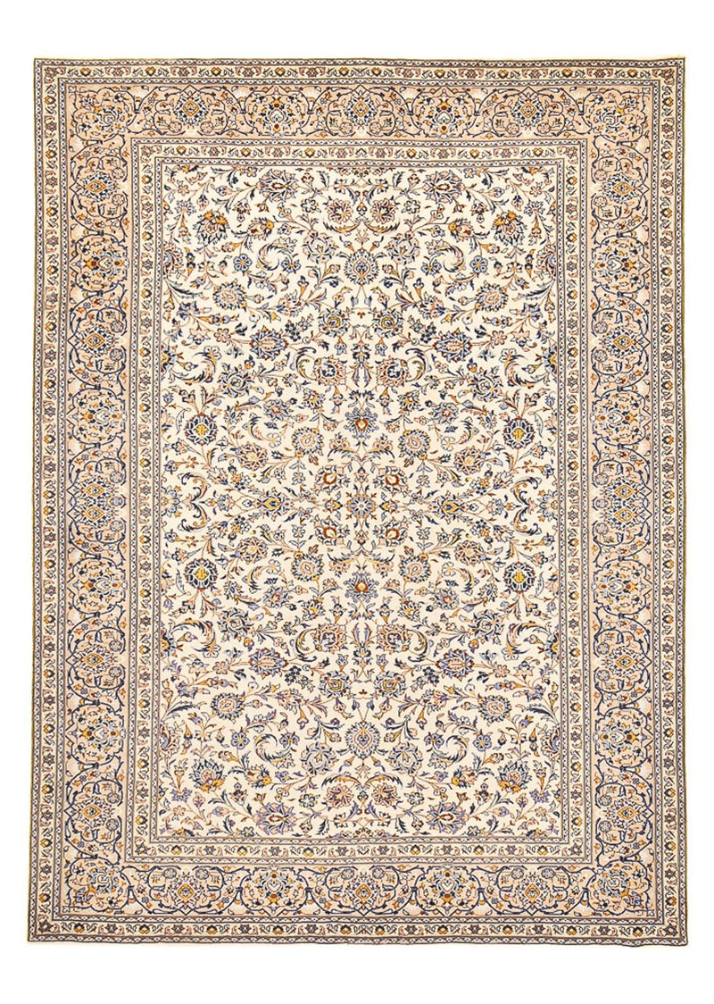 カシャーン 絨毯 382x275cm - ペルシャ絨毯