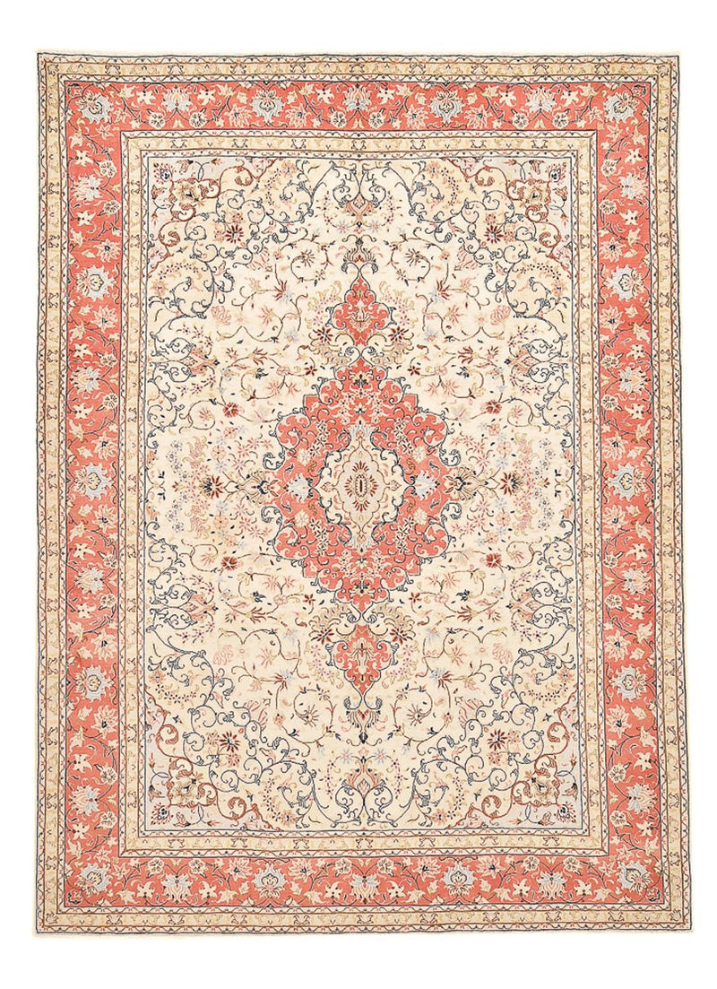 カシャーン 絨毯 342x243cm - ペルシャ絨毯