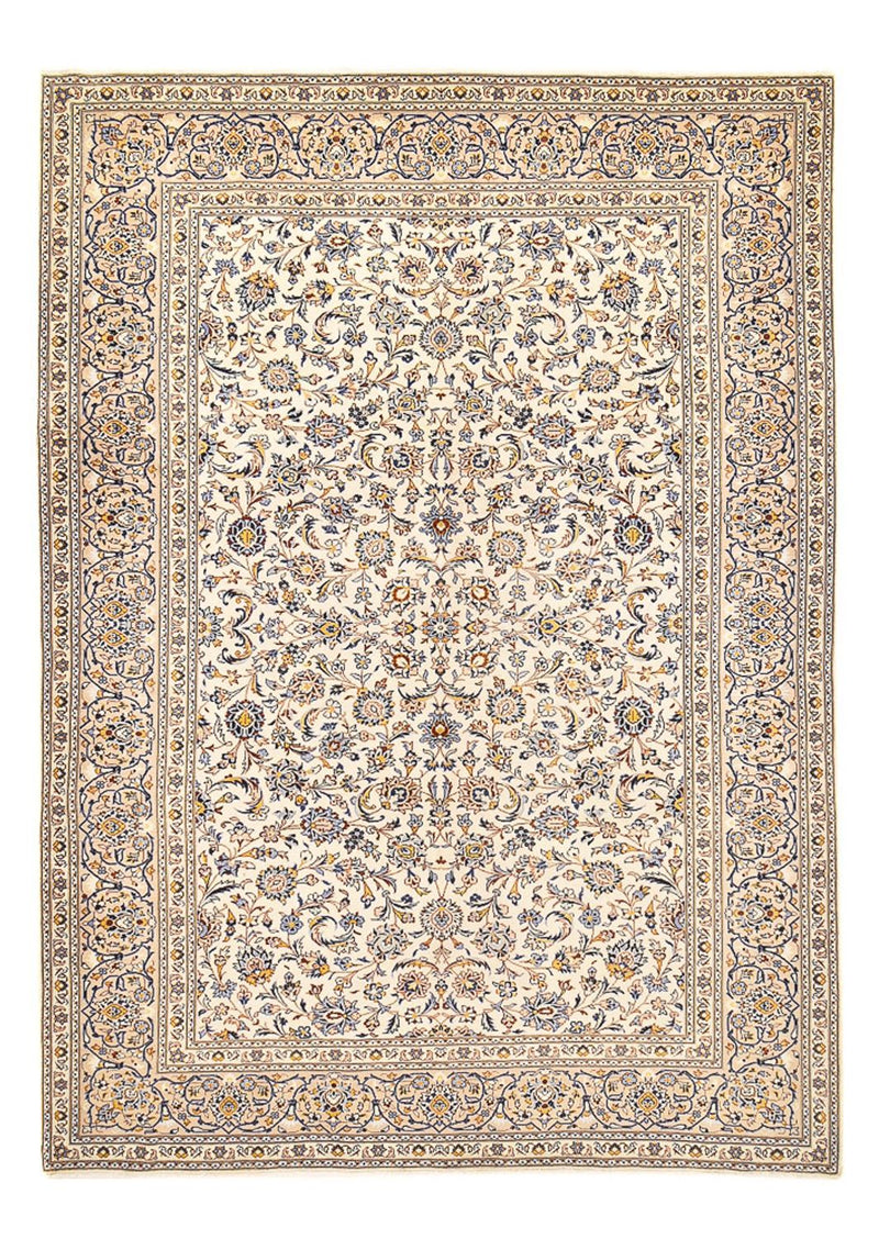 カシャーン 絨毯 380x271cm - ペルシャ絨毯
