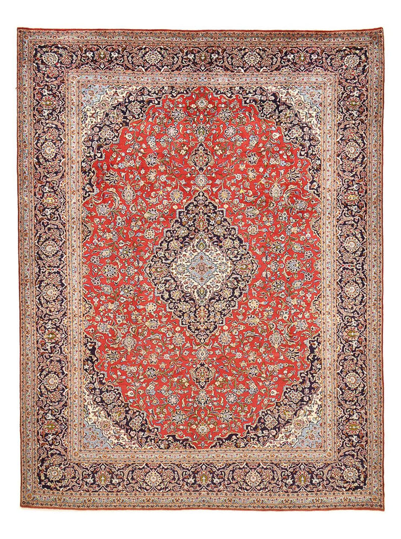 カシャーン 絨毯 426x311cm - ペルシャ絨毯