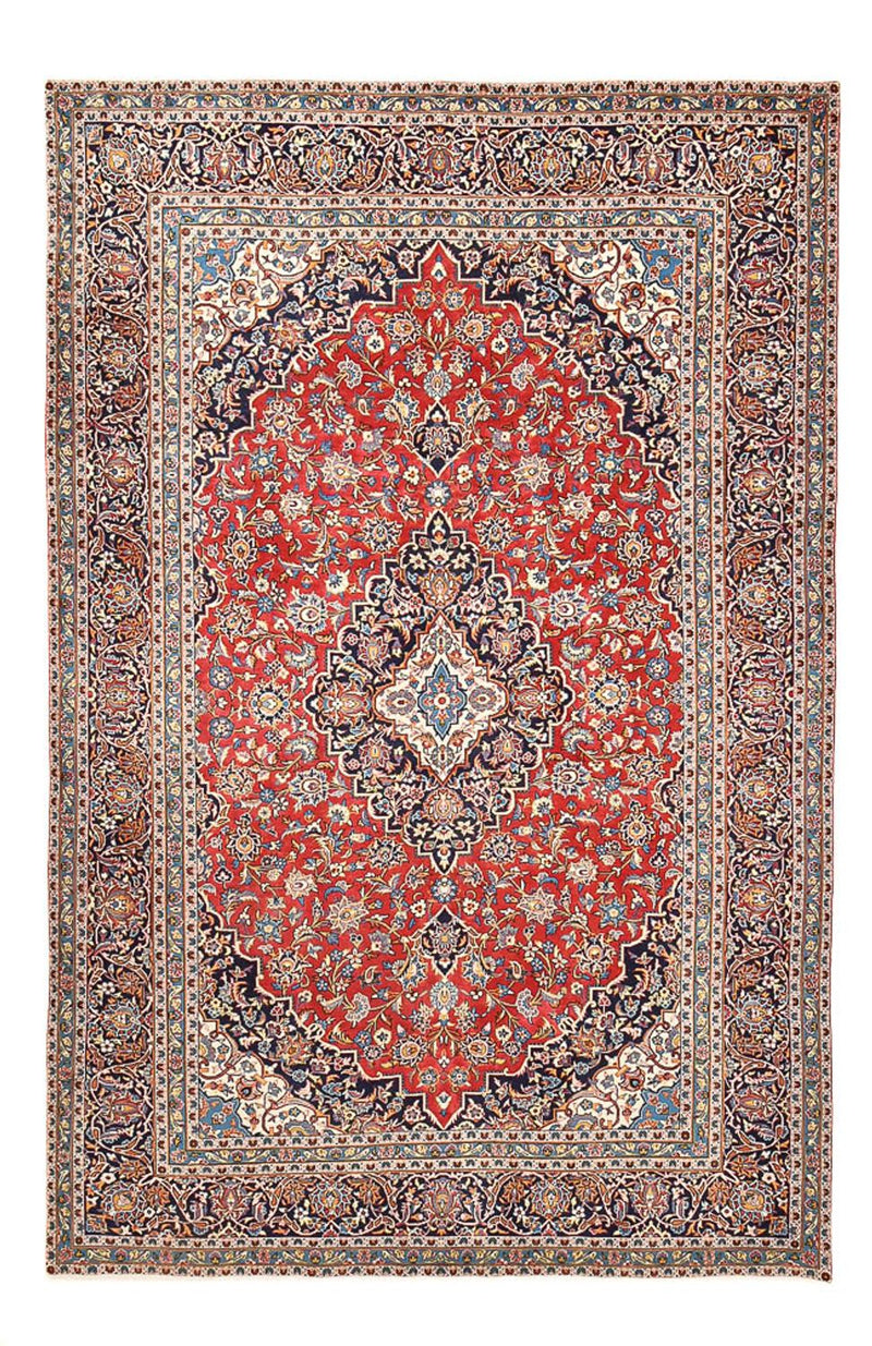 カシャーン 絨毯 394x249cm - ペルシャ絨毯