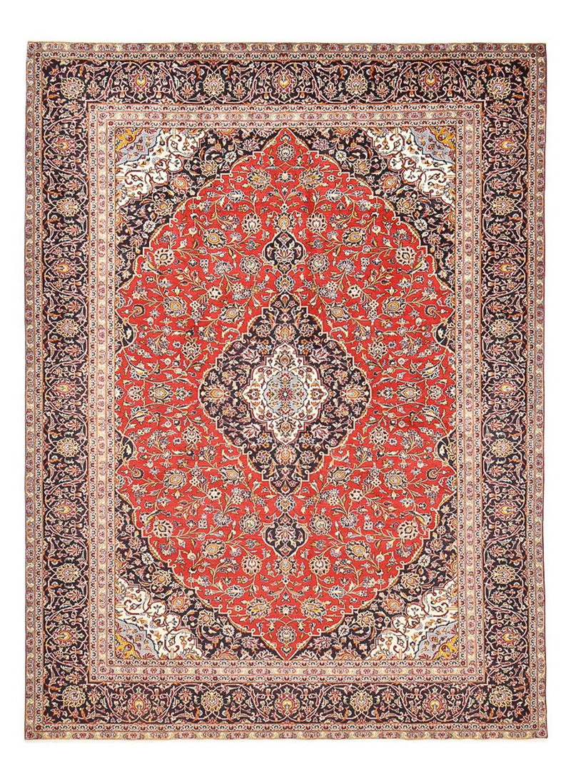 カシャーン 絨毯 388x283cm - ペルシャ絨毯