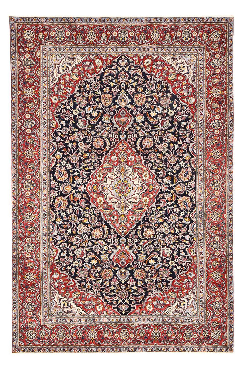 カシャーン 絨毯 330x217cm - ペルシャ絨毯
