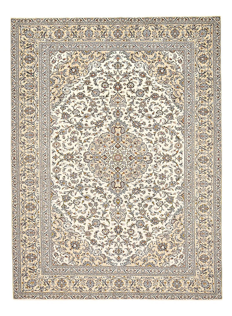 カシャーン 絨毯 400x288cm - ペルシャ絨毯