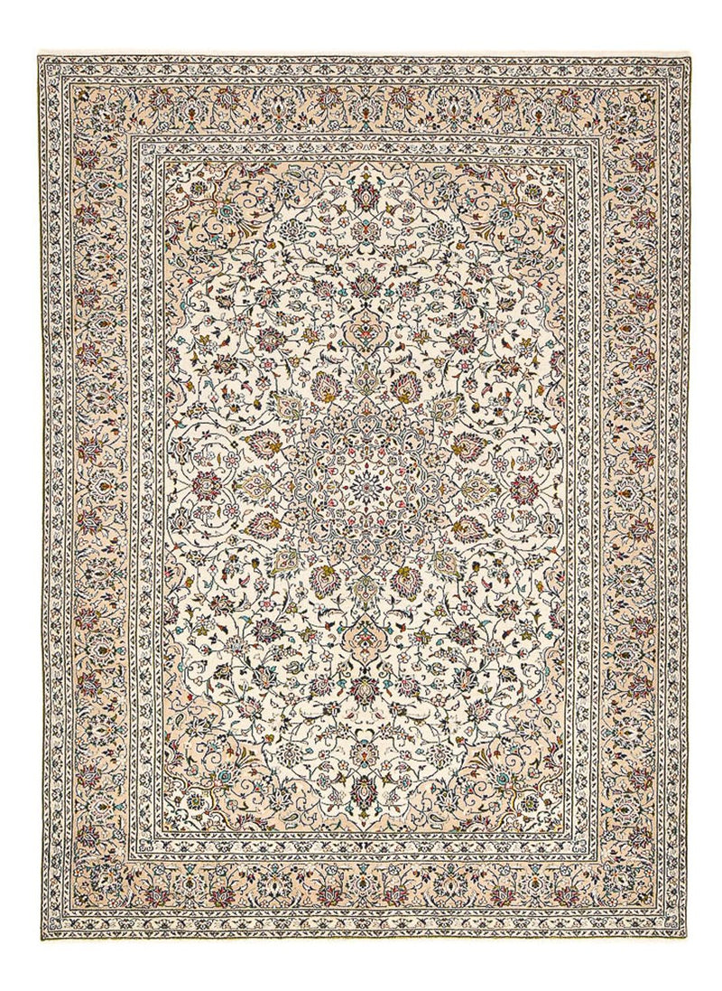 カシャーン 絨毯 340x245cm - ペルシャ絨毯