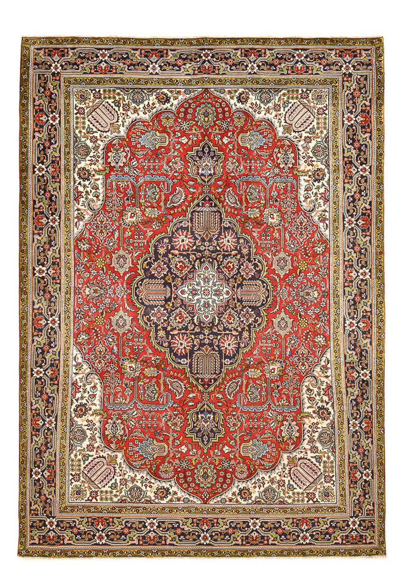 タブリーズ 絨毯 347x242cm - ペルシャ絨毯
